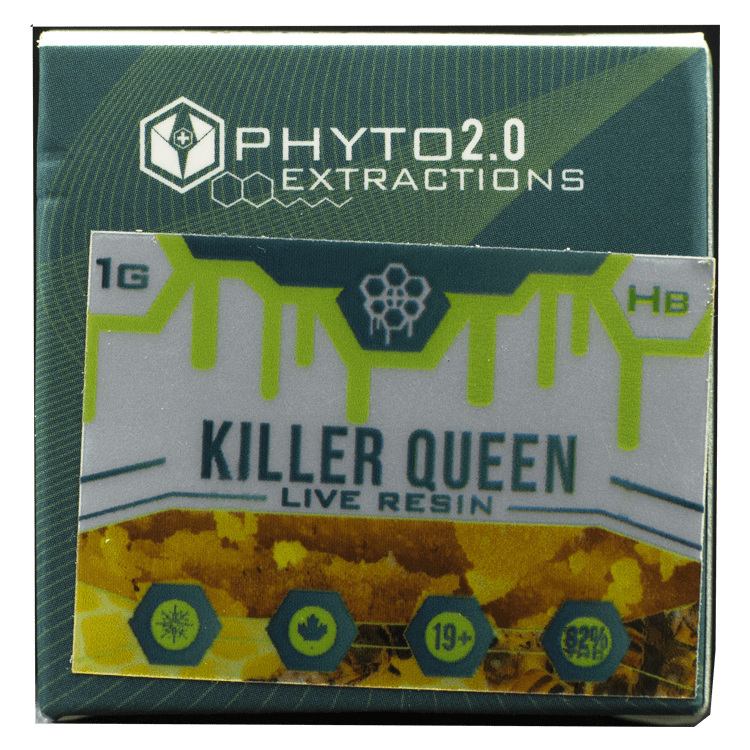Phyto Extractions – Live Resin – Killer Queen | BC Weed Edible Canada