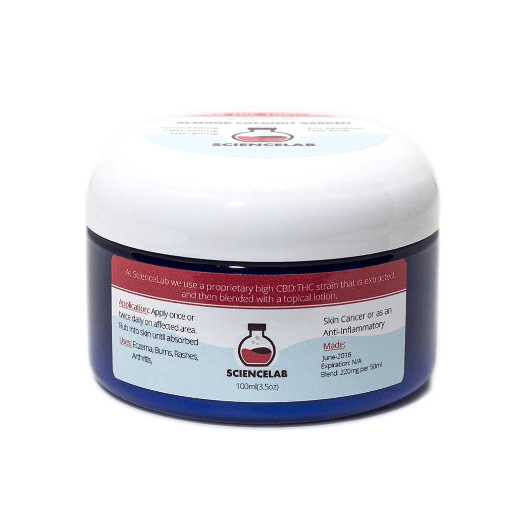 Sciencelab – 1:1 Topical – Almond Coconut Garden – 290mg | BC Weed Edible Canada Sciencelab – 1:1 Topical – Almond Coconut Garden – 290mg | BC Weed Edible Canada