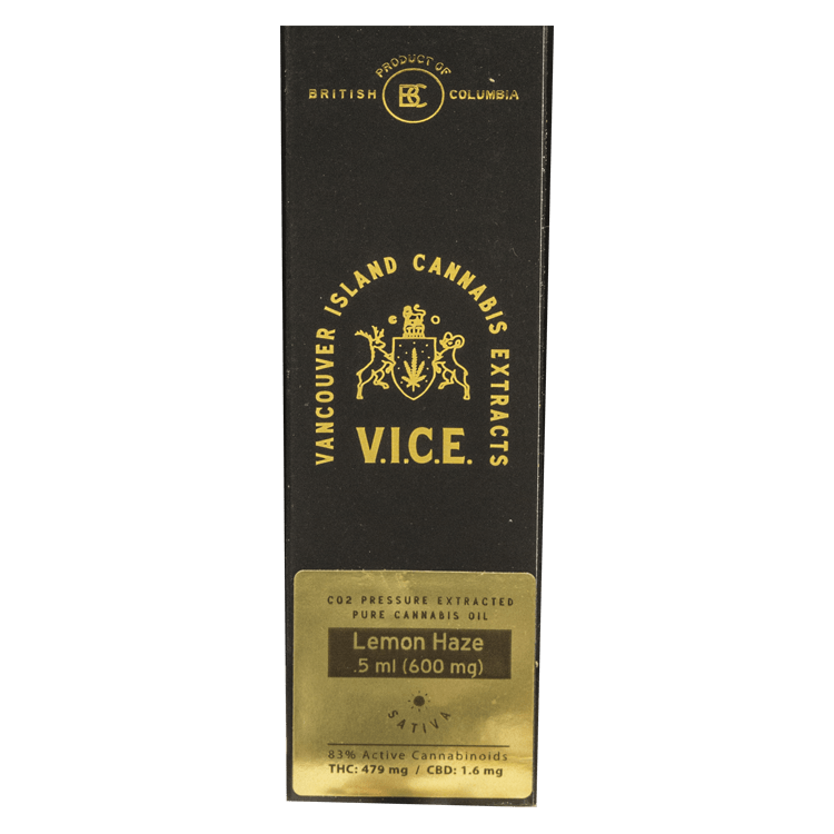 Vice – CO2 Oil Refill Cartridges – Lemon Haze | BC Weed Edible Canada