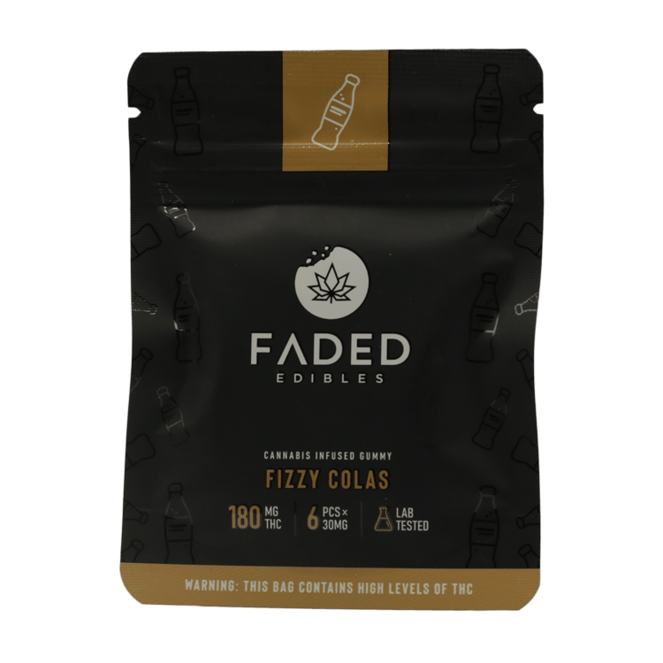 Faded Edibles – Fizzy Colas – 180mg | BC Weed Edible Canada Faded Edibles – Fizzy Colas – 180mg | BC Weed Edible Canada