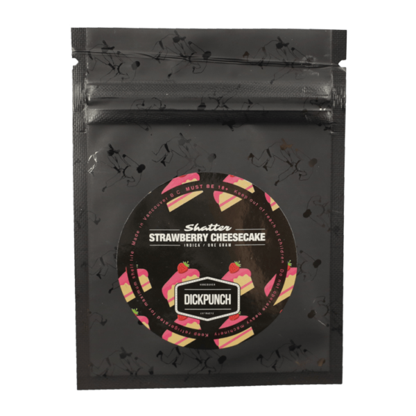 Dickpunch Extracts – Strawberry Cheesecake (indica) – 1g | BC Weed Edible Canada Dickpunch Extracts – Strawberry Cheesecake (indica) – 1g | BC Weed Edible Canada