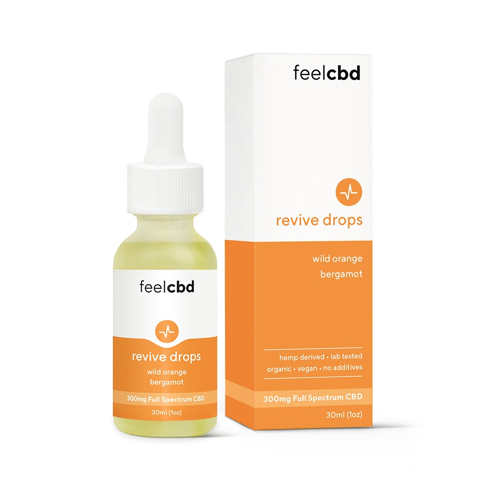FeelCBD – Revive Drops – CBD Tincture 300mg | BC Weed Edible Canada FeelCBD – Revive Drops – CBD Tincture 300mg | BC Weed Edible Canada