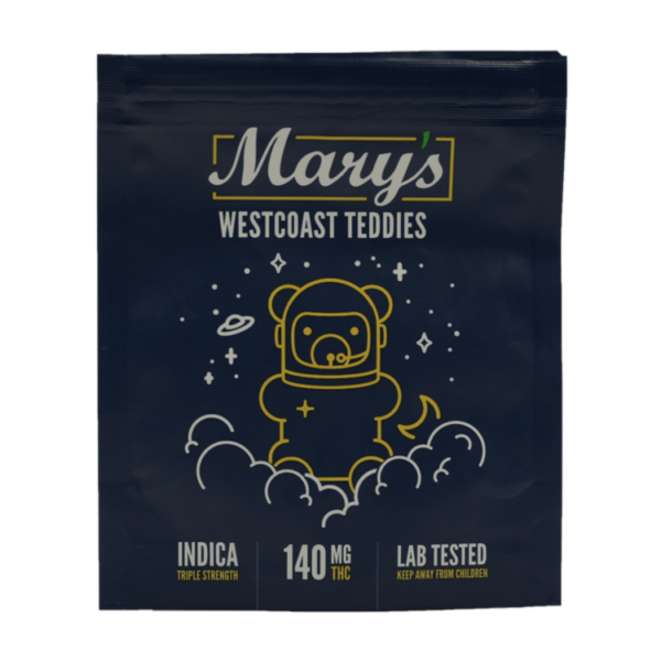 Mary’s Medibles – Westcoast Teddies – Triple Strength – 140mg | BC Weed Edible Canada Mary’s Medibles – Westcoast Teddies – Triple Strength – 140mg | BC Weed Edible Canada