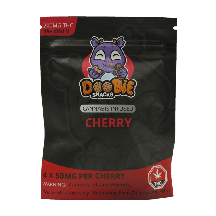 Doobie Snacks – CBD Sour Gummy Bears – 150mg CBD | BC Weed Edible Canada