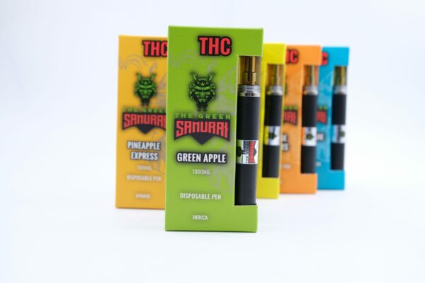 Green Samurai – Disposable Vapes – Sativa – 1ml | BC Weed Edible Canada