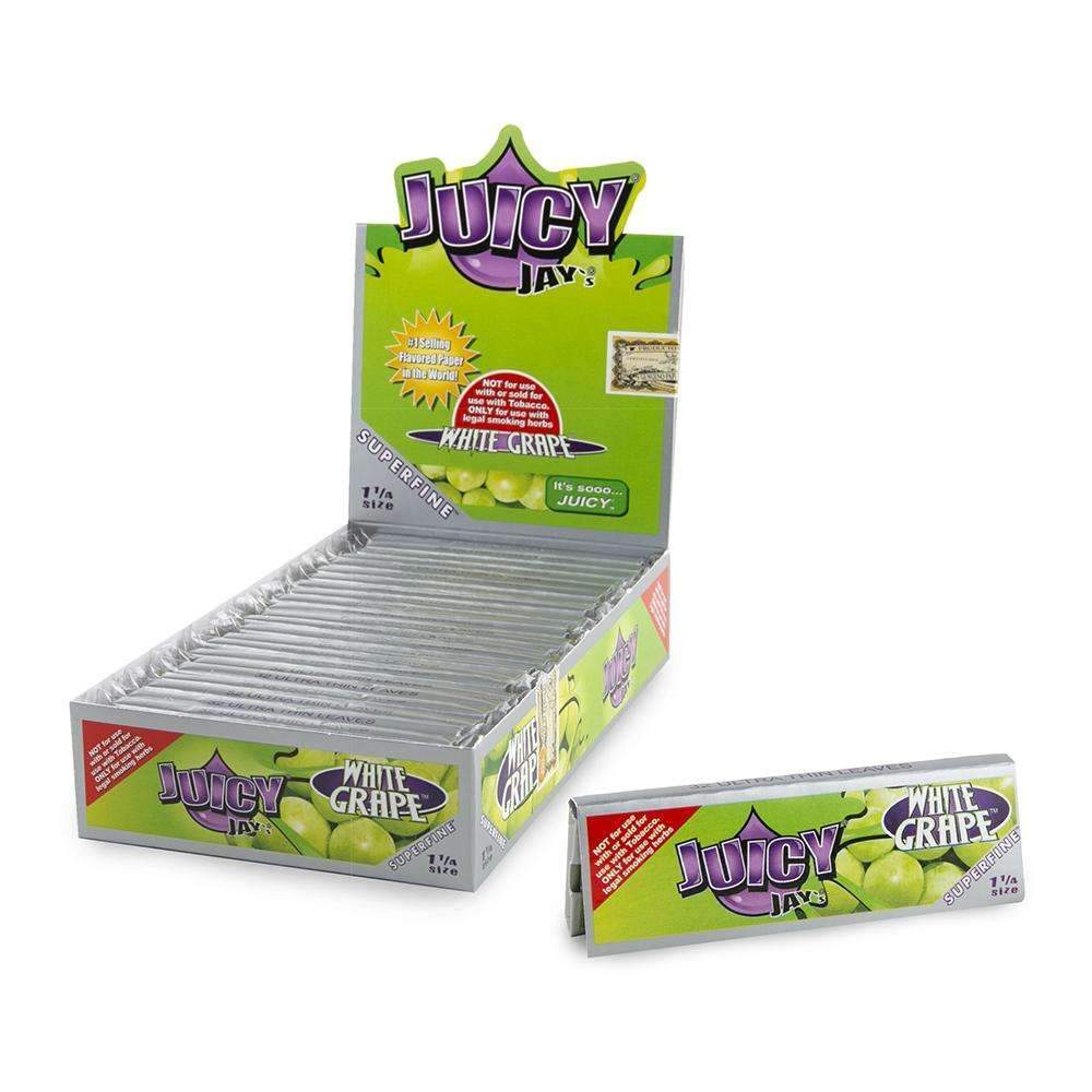 Juicy Jay’s – Hemp Papers (1.25 inch) – White Grape | BC Weed Edible Canada Juicy Jay’s – Hemp Papers (1.25 inch) – White Grape | BC Weed Edible Canada