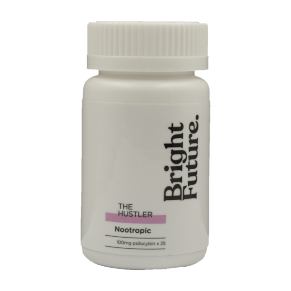 Bright Future – Microdose Capsules – The Hustler – (100mg x 25 Capsules) | BC Weed Edible Canada